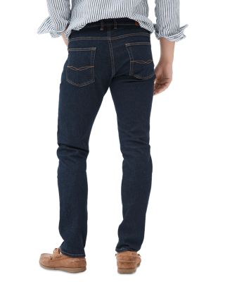 Sutton Straight Leg Jeans in Dark Blue