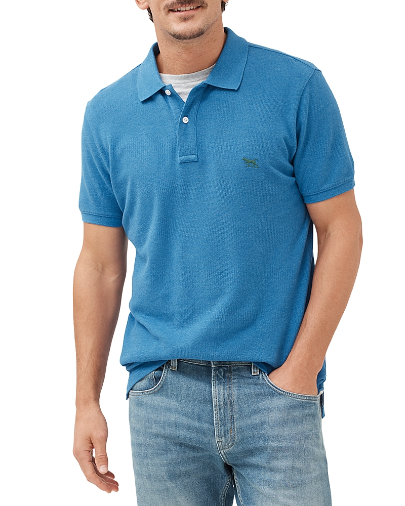 Rodd & Gunn 'the Gunn' Piqué Sports Fit Cotton Polo In Lapis
