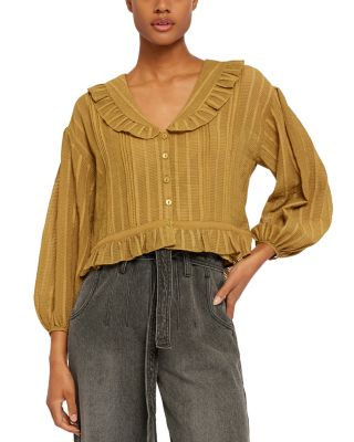 ruffled top