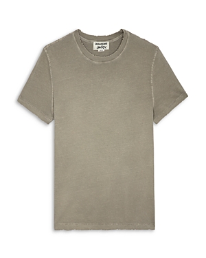 Zadig & Voltaire Unisex Jimmy Distressed Tee In Ficelle