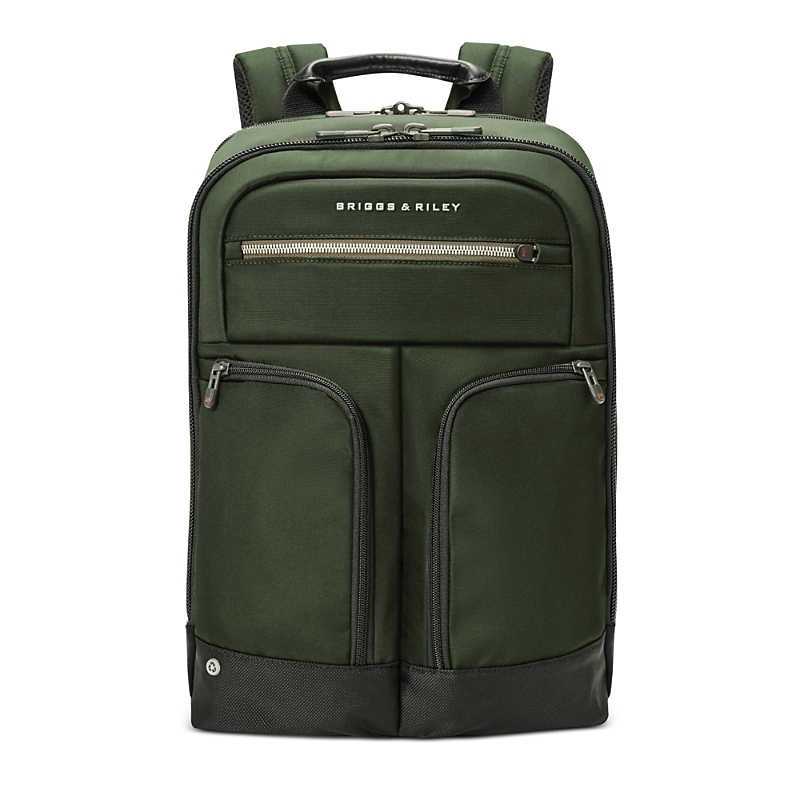 Briggs & Riley Hta Slim Expandable Backpack In Green