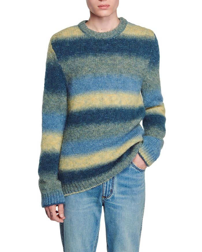 Sandro online striped sweater
