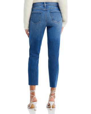 Sada High Rise Cropped Slim Leg Jeans in Cambridge