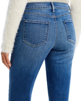 Sada High Rise Cropped Slim Leg Jeans in Cambridge