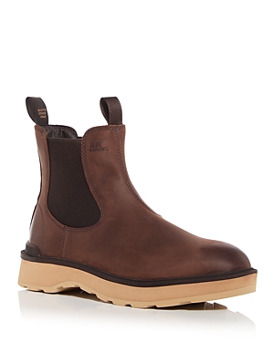 Shop Sorel Men's Hiline Chelsea Boots In Fallen, Ve