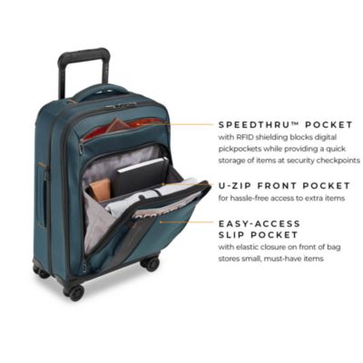 ZDX 22" Carry-on Expandable Spinner Suitcase