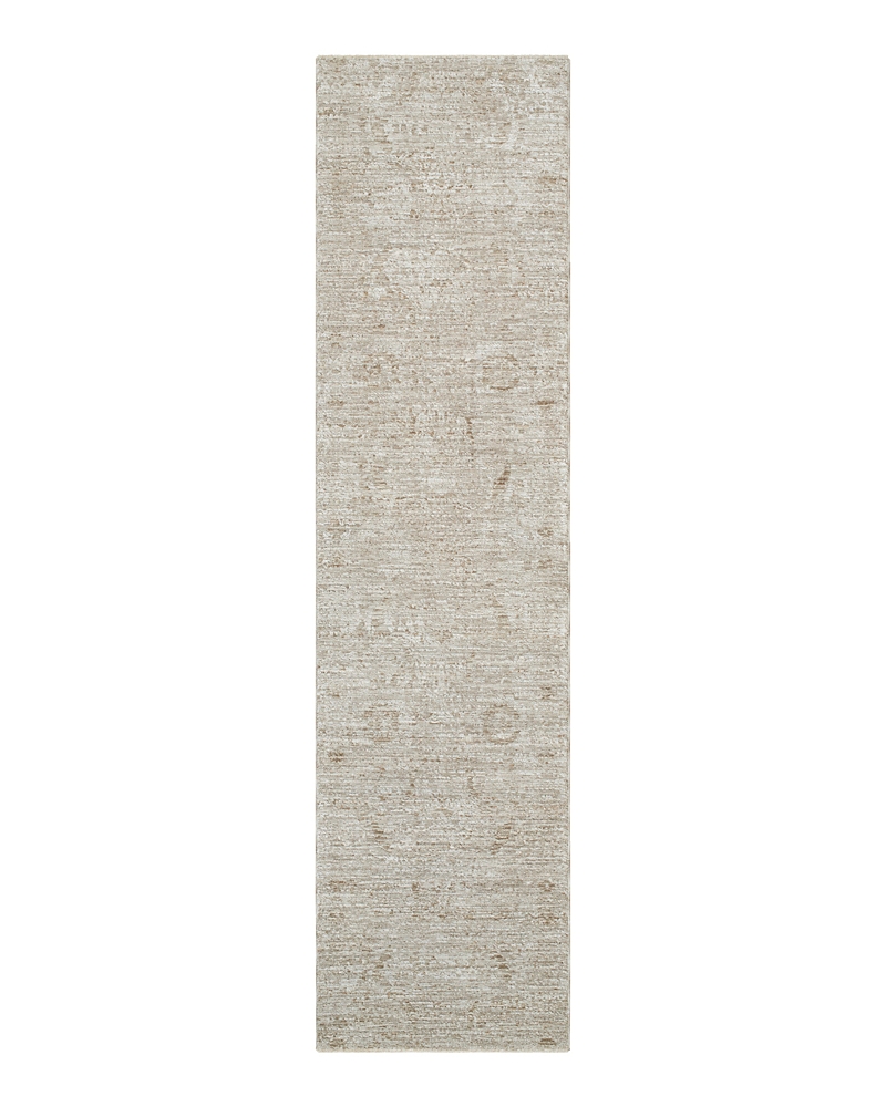 Surya Masterpiece High-low Mpc-2316 2'8" X 10' Runner Area Rug In Brown/taupe