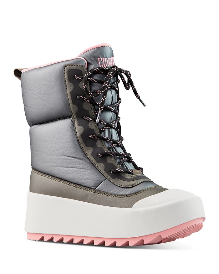 Cougar Women's Lace Up Quilted Cold Weather Boots Bloomingdale's