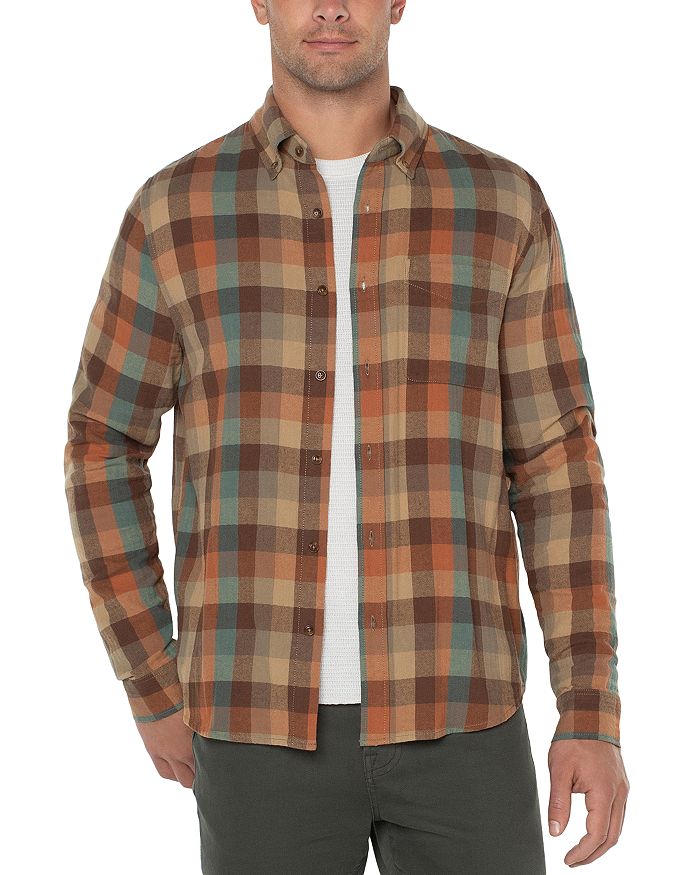 Long Sleeve Relaxed Button Down Shirt (Liverpool)