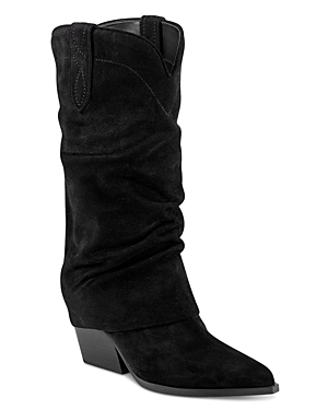 Marc Fisher Ltd. Women's Calysta Western Boots In Black