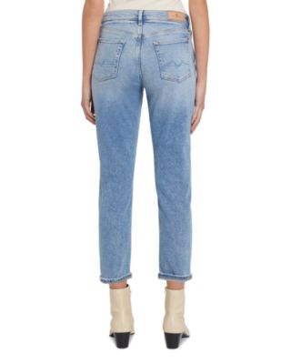 Josefina High Rise Crop Slim Jeans in Must