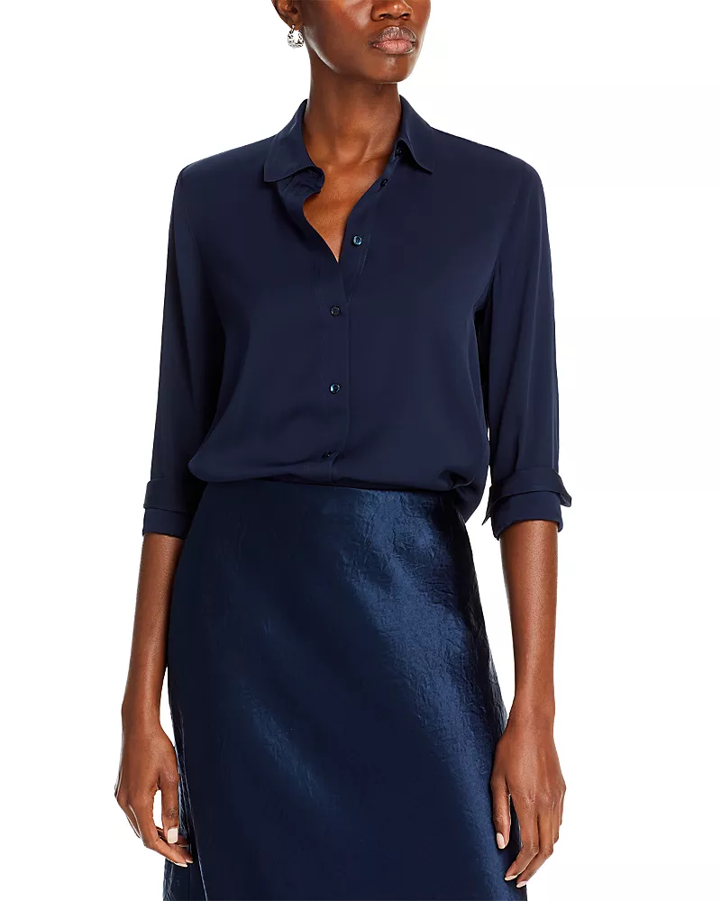Vince Slim Fitted Blouse