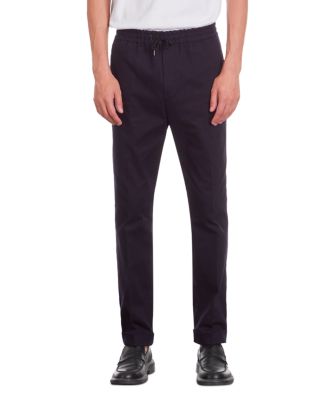 The Kooples - Meyer Cotton Blend Straight Fit Drawstring Pants