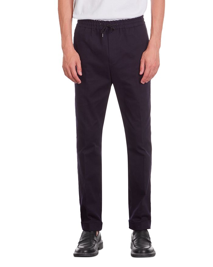 The Kooples Meyer Cotton Blend Straight Fit Drawstring Pants ...