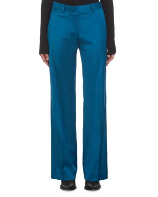 The Kooples Sateen Straight Leg Pants