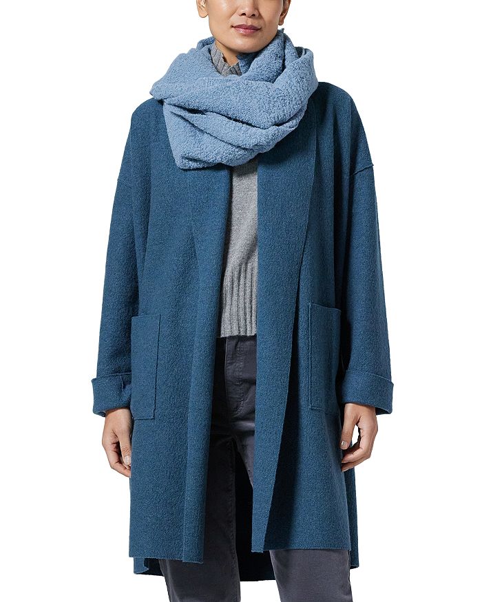 Eileen fisher wool coat top
