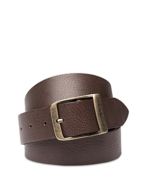 Men's Coronet Crescent Leather Belt