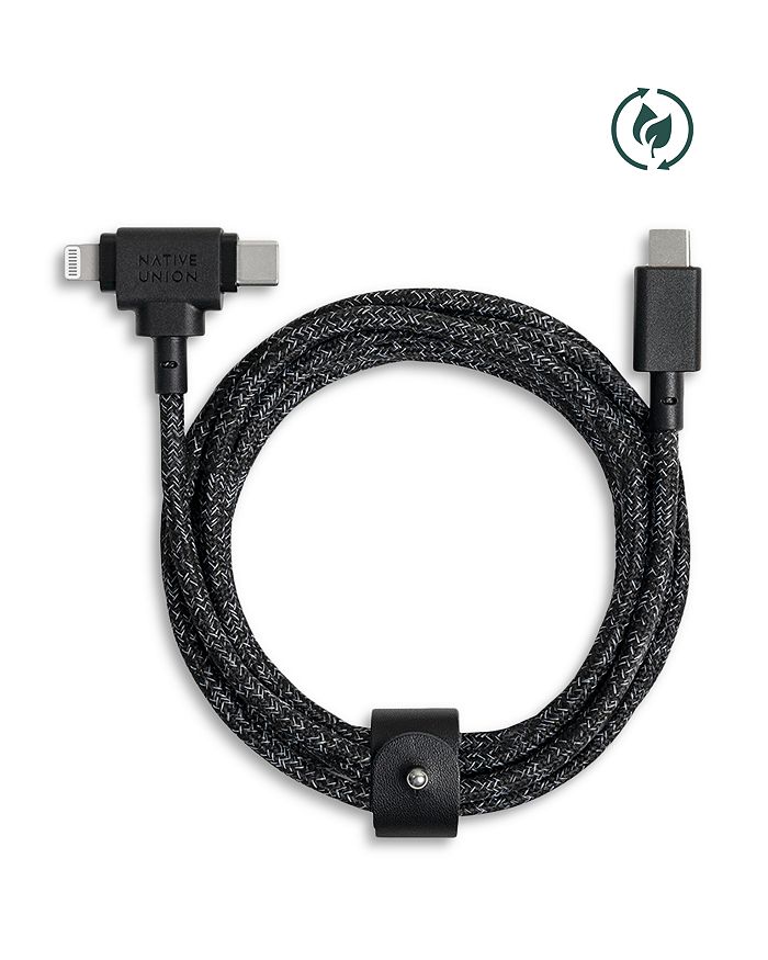 Native Union Belt Cable Duo USB-C to USB-C Lightning | Bloomingdale's