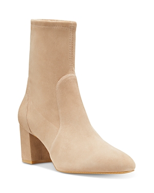 STUART WEITZMAN WOMEN'S YULIANA BLOCK HEEL BOOTIES