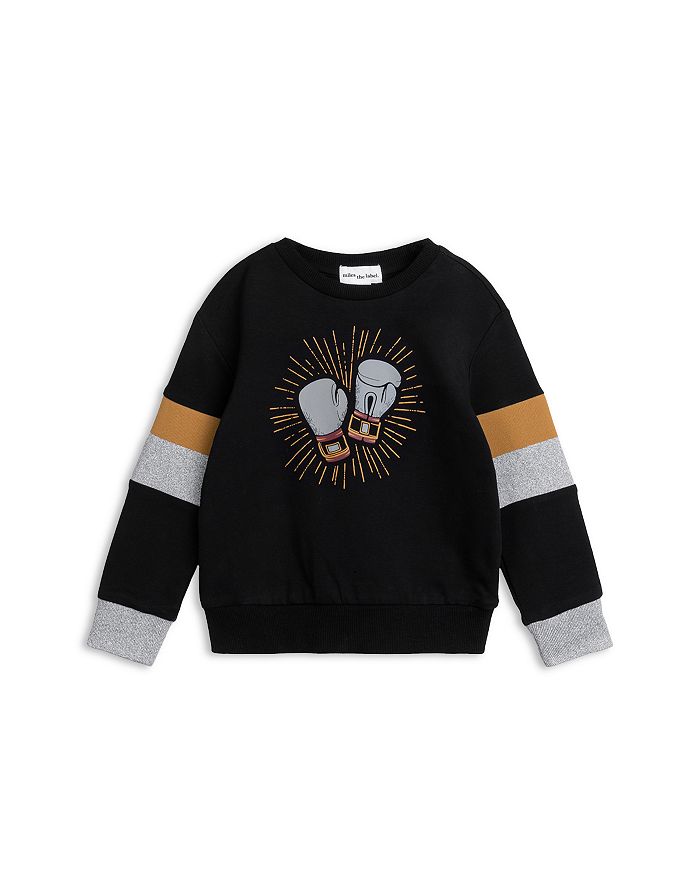 Miles The Label Boys' Boxing Gloves Graphic Sweatshirt - Little Kid ...
