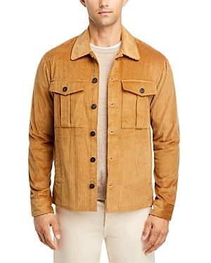 Michael Kors Long Sleeve Corduroy Shirt Jacket