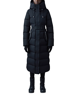 Shop Mackage Shyla 2-in-1 Down Puffer Coat In Black