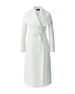 Mai Lightweight Wrap Wool Coat