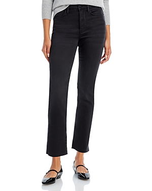Frame Le High Rise Straight Ankle Jeans in Kerry