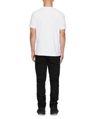 デニム・ジーパン PURPLE BRAND Black Raw Slim Straight Jeans Purple Brand Slim Straight Jeans in Raw Black | Bloomingdale's