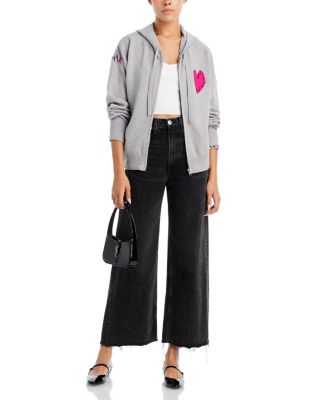 AQUA Hooded Graphic Sweater - 100% Exclusive | Bloomingdale's