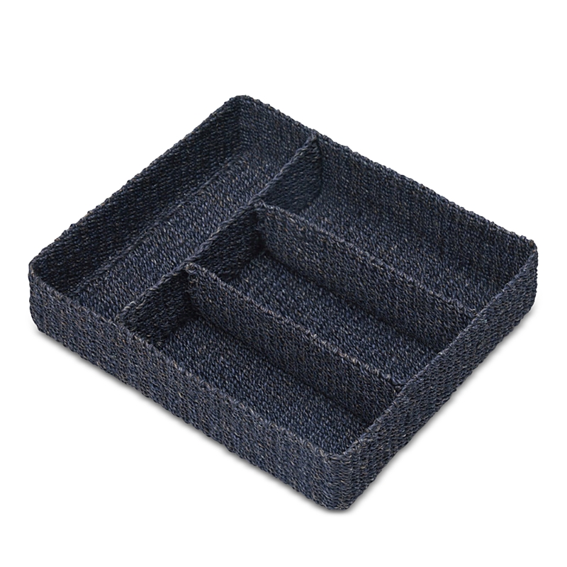 Blue Pheasant Voru Flatware Holder In Navy