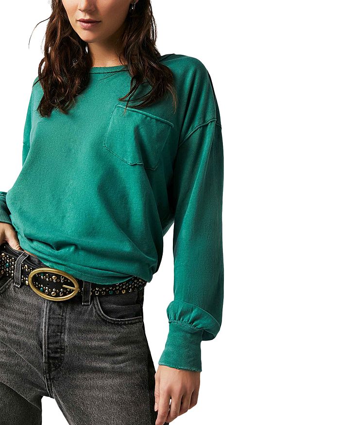 FREE PEOPLE YOU AND I LONG SLEEVE TOP main image 1