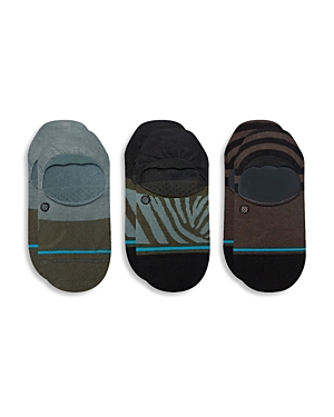 Stance Nocturnal Ankle Socks, Set Of 3 In Teal