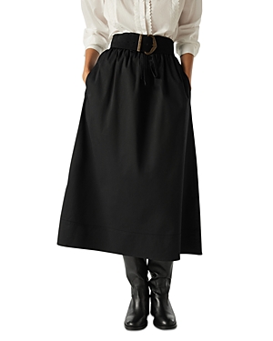 Shop Ba&sh Ba & Sh Lara Midi Skirt In Black