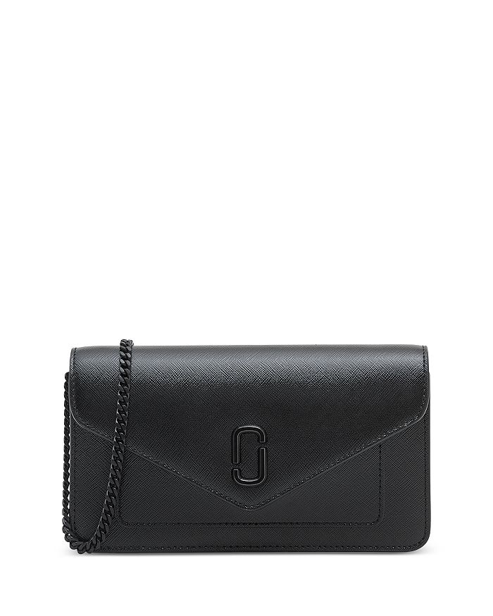 MARC JACOBS The Longshot DTM Leather Wallet on a Chain | Bloomingdale's