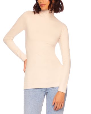 Fitted Turtleneck Tee