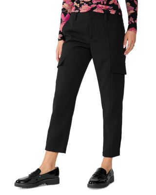 Polished Cargo Ankle Pants