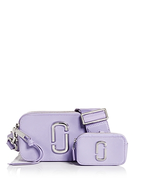 Marc Jacobs The Utility Snapshot In Lavender/nickel