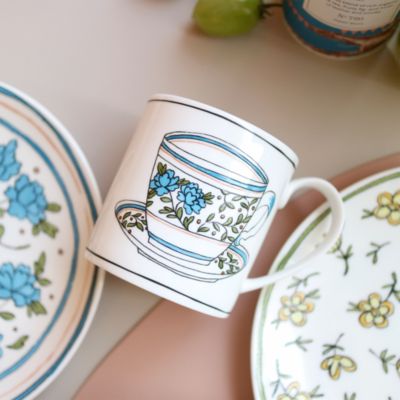 H. Bachelor Button Mug Number 1 