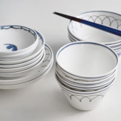 H. Blue Bird Dessert Fruit Bowl