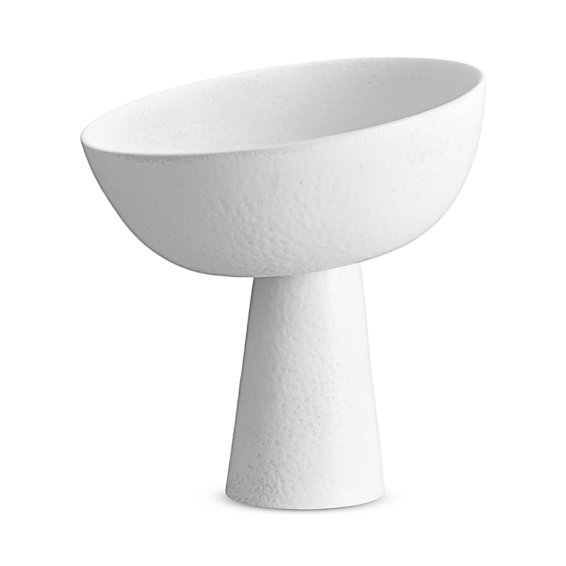L'objet Terra Bowl On Stand In White
