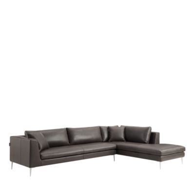 Martina 2-Piece Leather Sectional