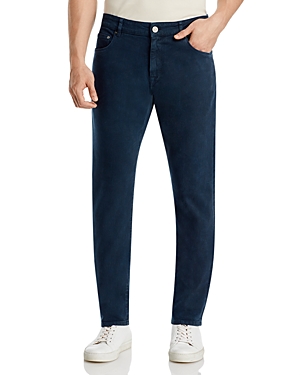 Pt Torino Straight Fit Jeans In Navy