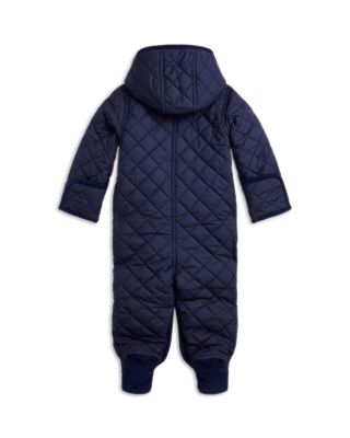 Unisex Quilted Hooded One Piece - Baby