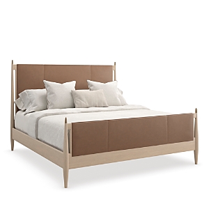 Caracole Rhythm King Bed In Camel