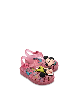 Mini Melissa Kids' Girls' Mini Mel Jelly Sandals - Toddler In Pink Glitter
