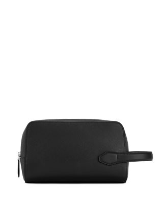 Sartorial Leather Wash Bag