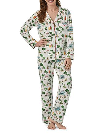 BedHead Pajamas Deck the Palms Print Mommy Me Pajama Sets