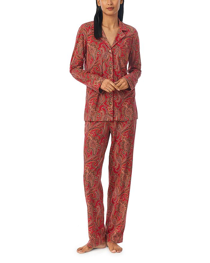 Ralph Lauren Paisley Print Pajamas Set | Bloomingdale's