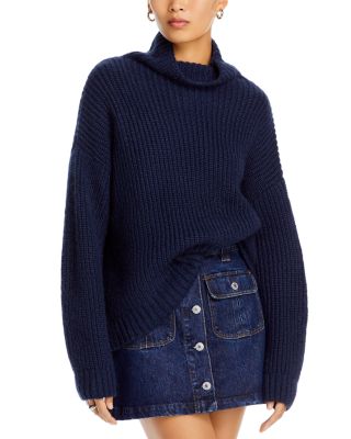 Anine Bing Blue Sydney Sweater In Navy ModeSens